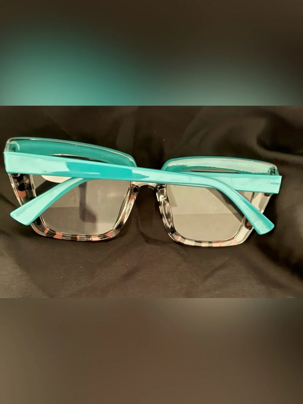 Turquoise & Tortoiseshell Reading Glasses (+4.00)